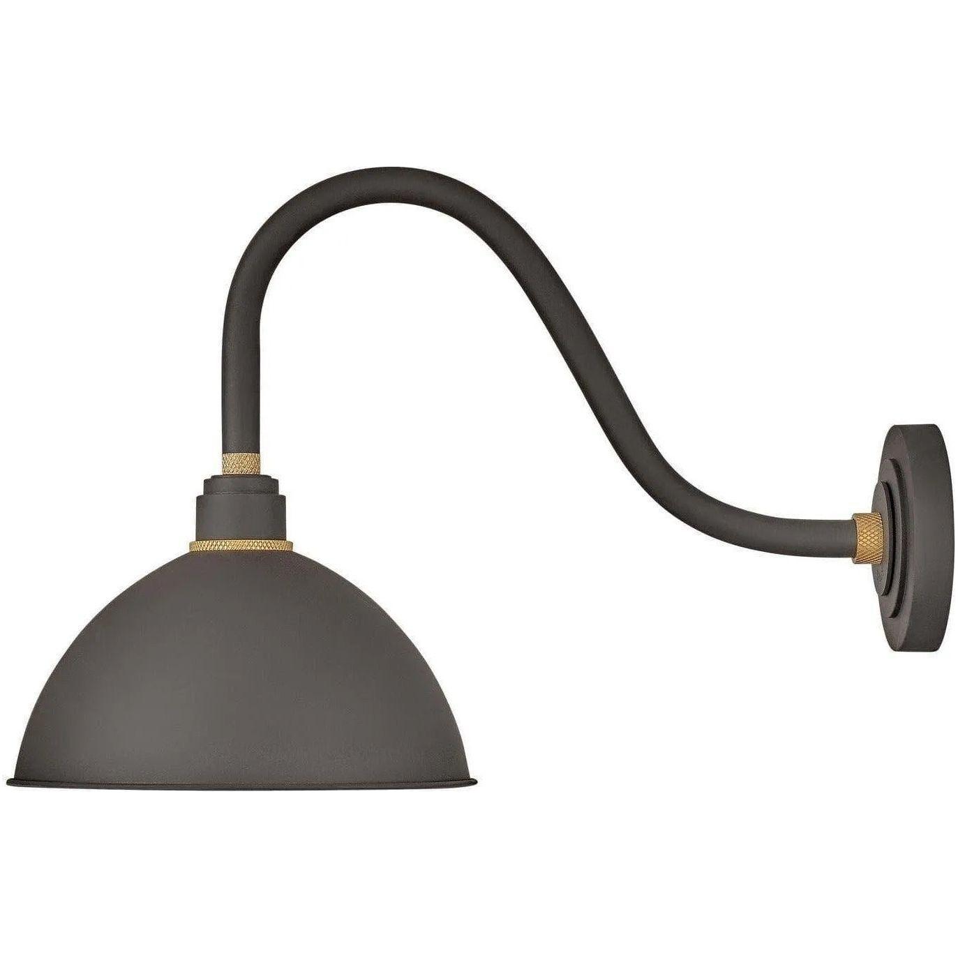 Hinkley Lighting - Foundry Dome 17-Inch Outdoor Wall Mount - 10544MR - Canada Light Shop
