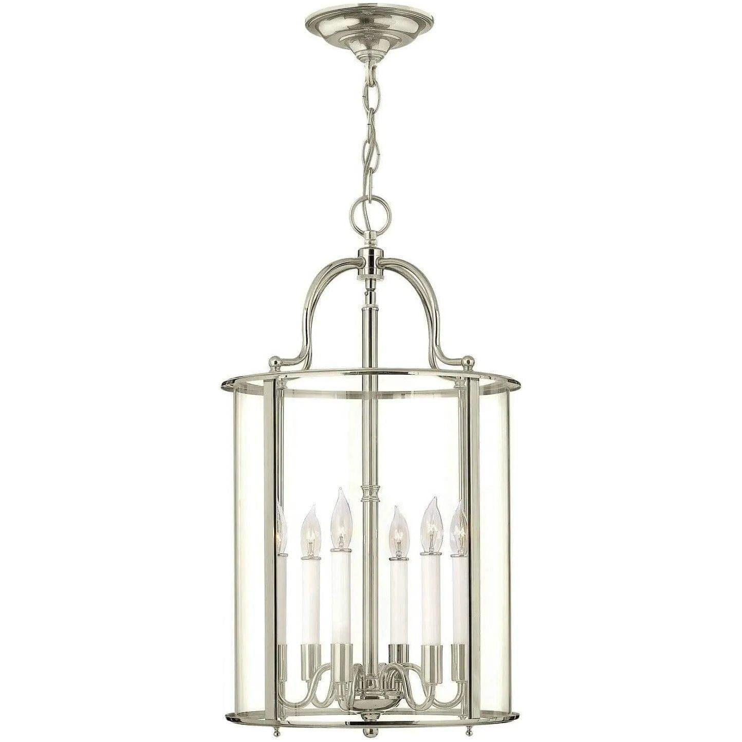 Hinkley Lighting - Gentry 14-Inch Foyer Pendant - 3478PN - Canada Light Shop