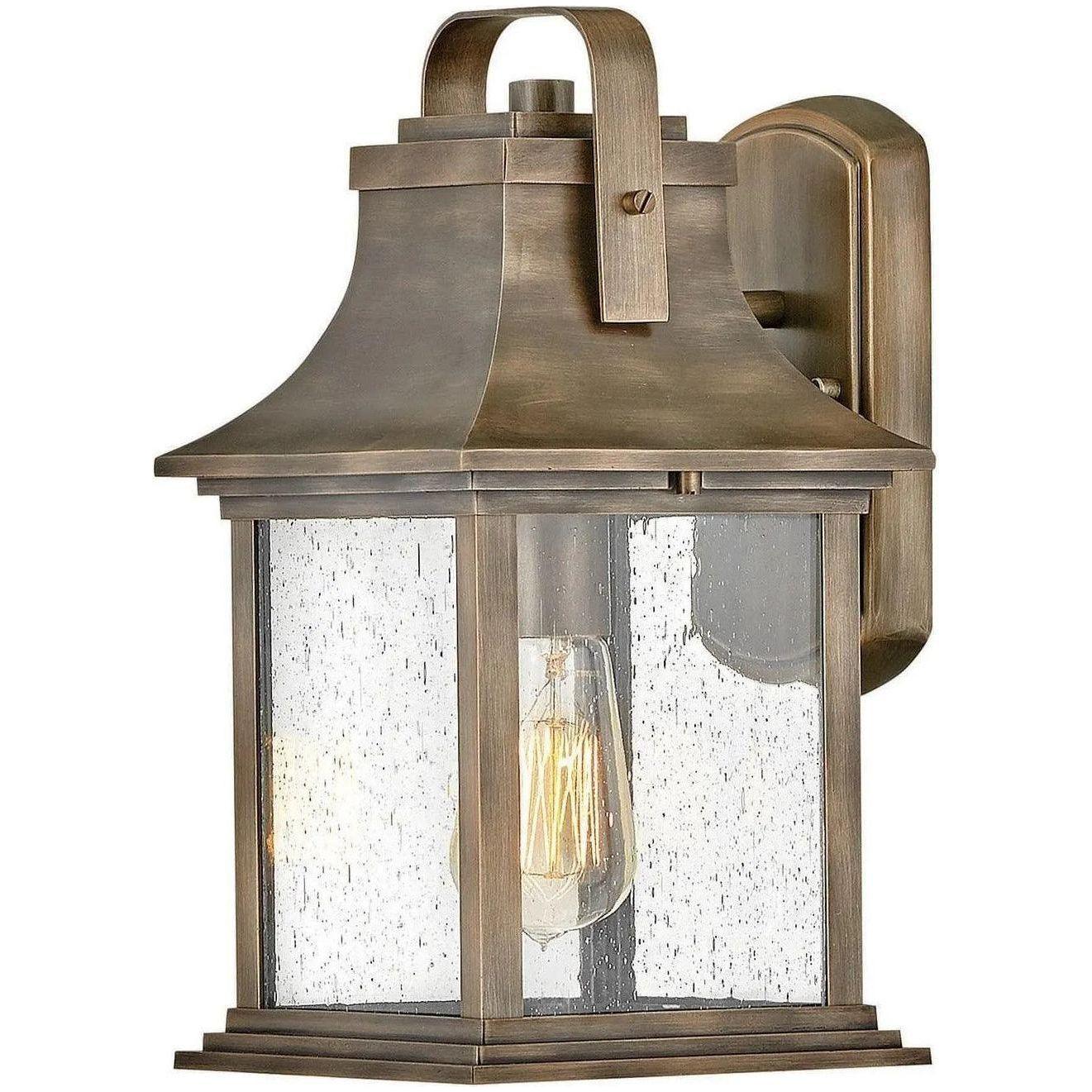 Hinkley Lighting - Grant 14-Inch Outdoor Wall Mount - 2390BU - Canada Light Shop