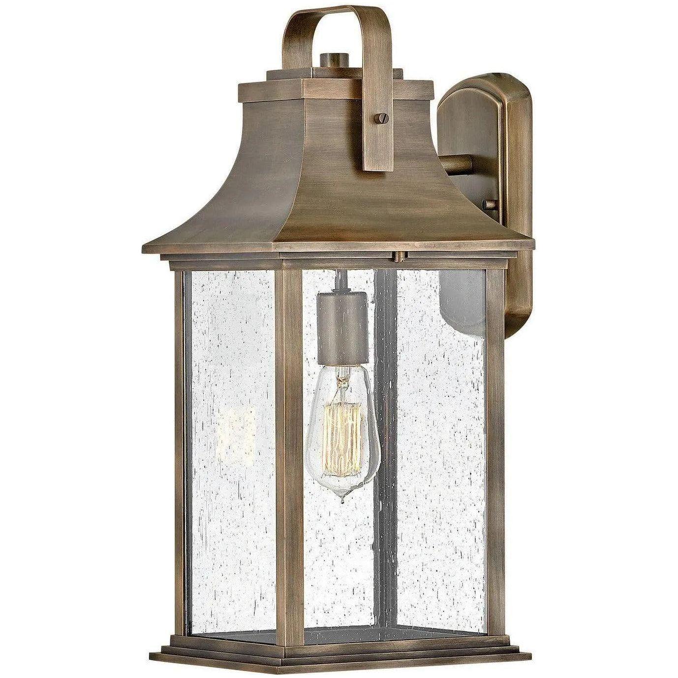 Hinkley Lighting - Grant 19-Inch Outdoor Wall Mount - 2395BU - Canada Light Shop