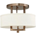 Hinkley Lighting - Hampton 15-Inch Semi-Flush Mount - 3200BR-LED - Canada Light Shop