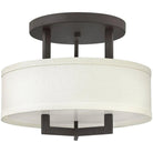 Hinkley Lighting - Hampton 15-Inch Semi-Flush Mount - 3200KZ - Canada Light Shop