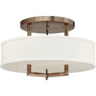 Hinkley Lighting - Hampton 20-Inch Semi-Flush Mount - 3201BR-LED - Canada Light Shop