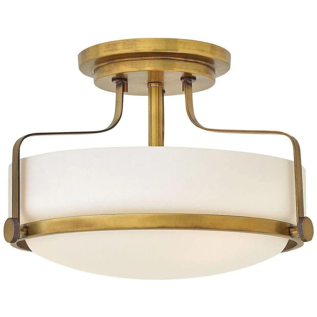 Hinkley Lighting - Harper 14-Inch Semi-Flush Mount - 3641HB - Canada Light Shop