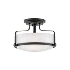 Hinkley Lighting - Harper LED Semi-Flush Mount - 3641BK-LED - Canada Light Shop