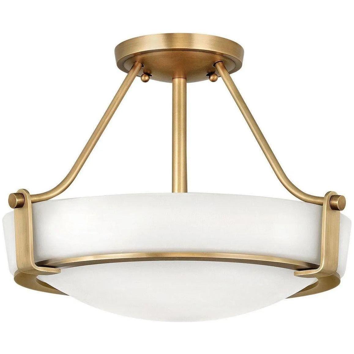 Hinkley Lighting - Hathaway 16-Inch Semi-Flush Mount - 3220HB - Canada Light Shop