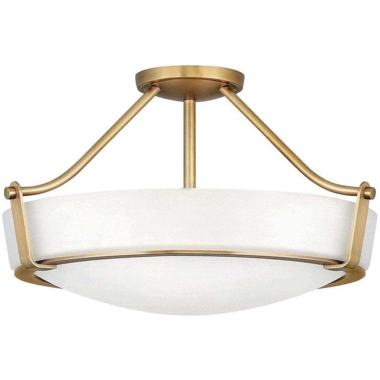 Hinkley Lighting - Hathaway 20-Inch Semi-Flush Mount - 3221HB-LED - Canada Light Shop