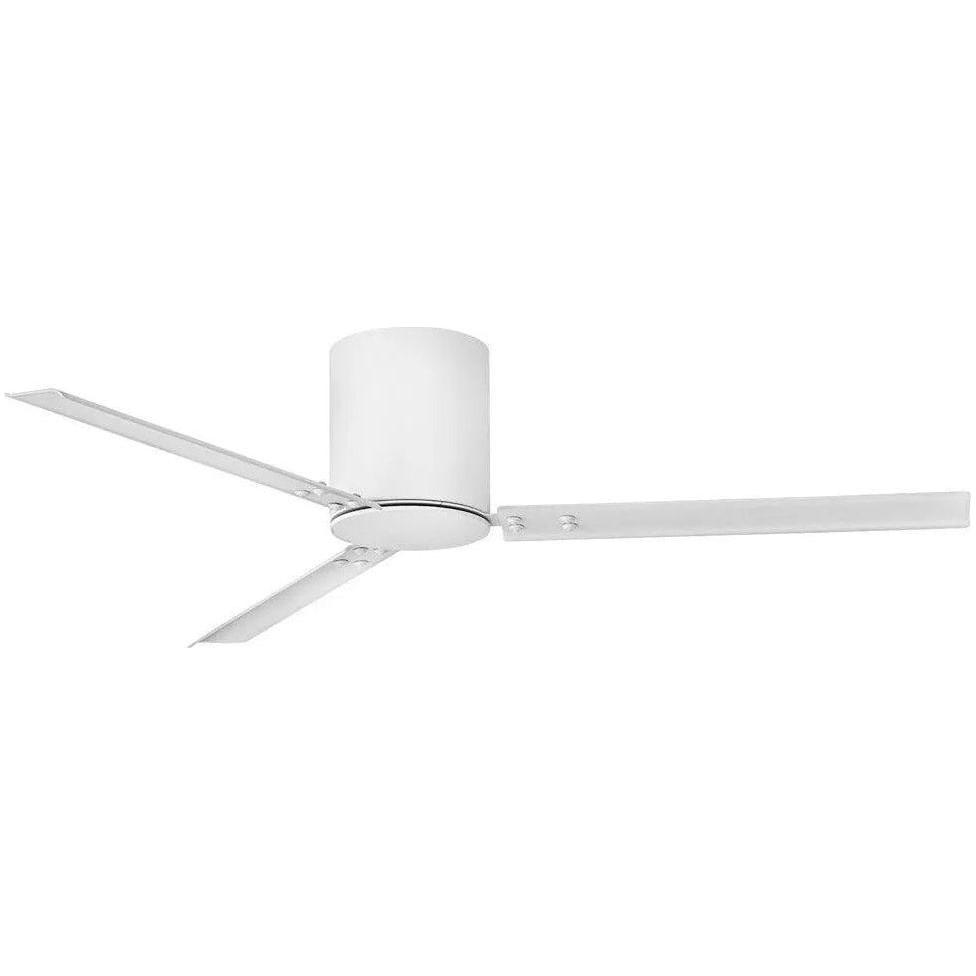 Hinkley Lighting - Indy Flush Ceiling Fan - 901058FMW-NDD - Canada Light Shop