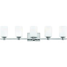 Hinkley Lighting - Karlie 35-Inch Five Light Bath - 54625CM - Canada Light Shop