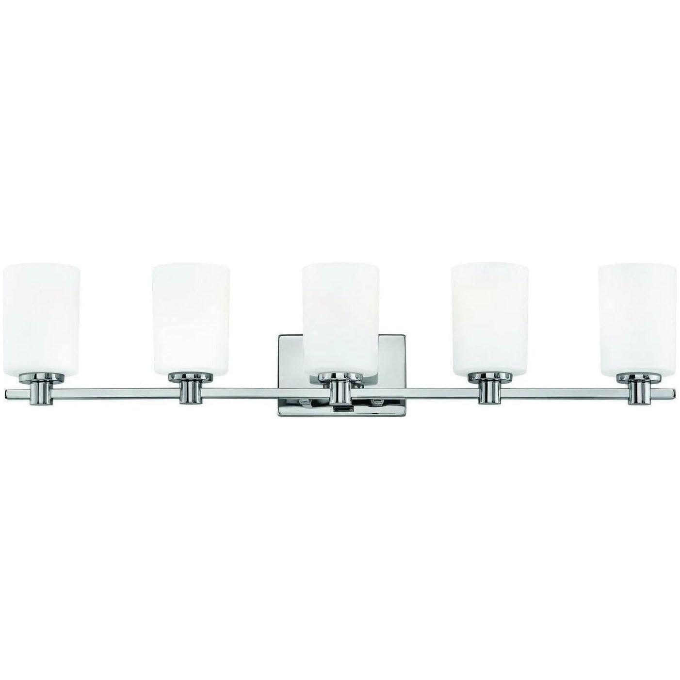 Hinkley Lighting - Karlie 35-Inch Five Light Bath - 54625CM - Canada Light Shop