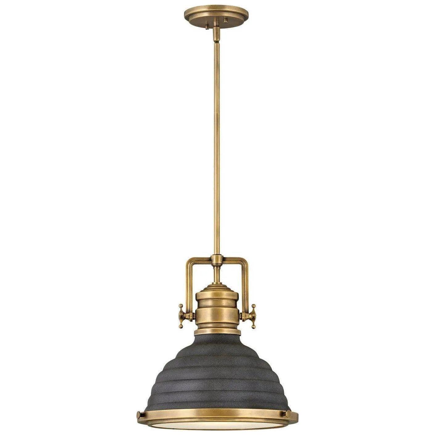 Hinkley Lighting - Keating 14-Inch Pendant - 4697HB-DZ - Canada Light Shop
