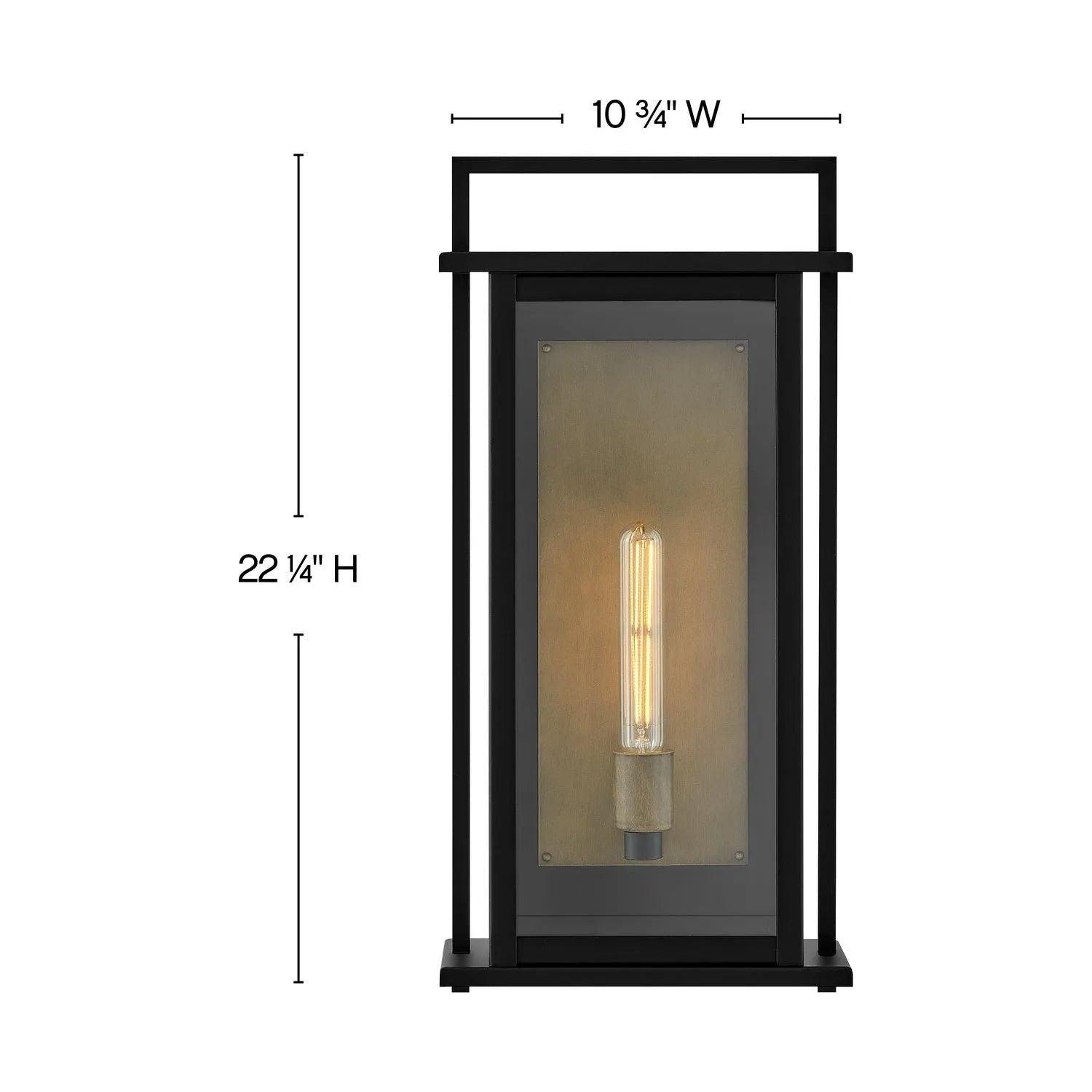 Hinkley Lighting - Langston Wall Mount - 24020BK - Canada Light Shop
