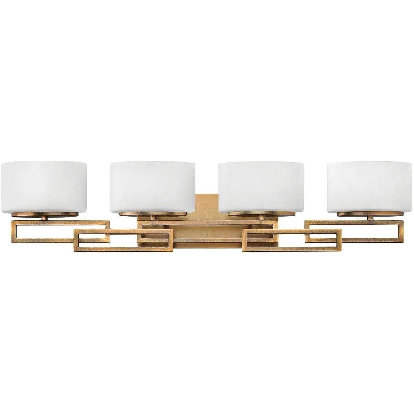 Hinkley Lighting - Lanza 34-Inch Four Light Bath - 5104BR - Canada Light Shop