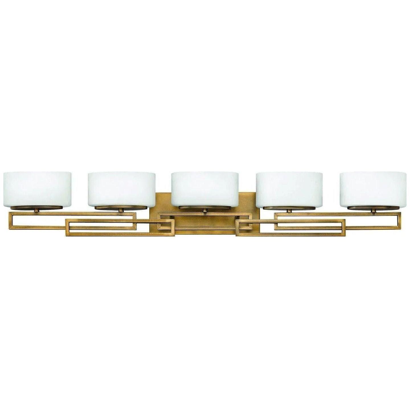 Hinkley Lighting - Lanza 43-Inch Five Light Bath - 5105BR-LED - Canada Light Shop