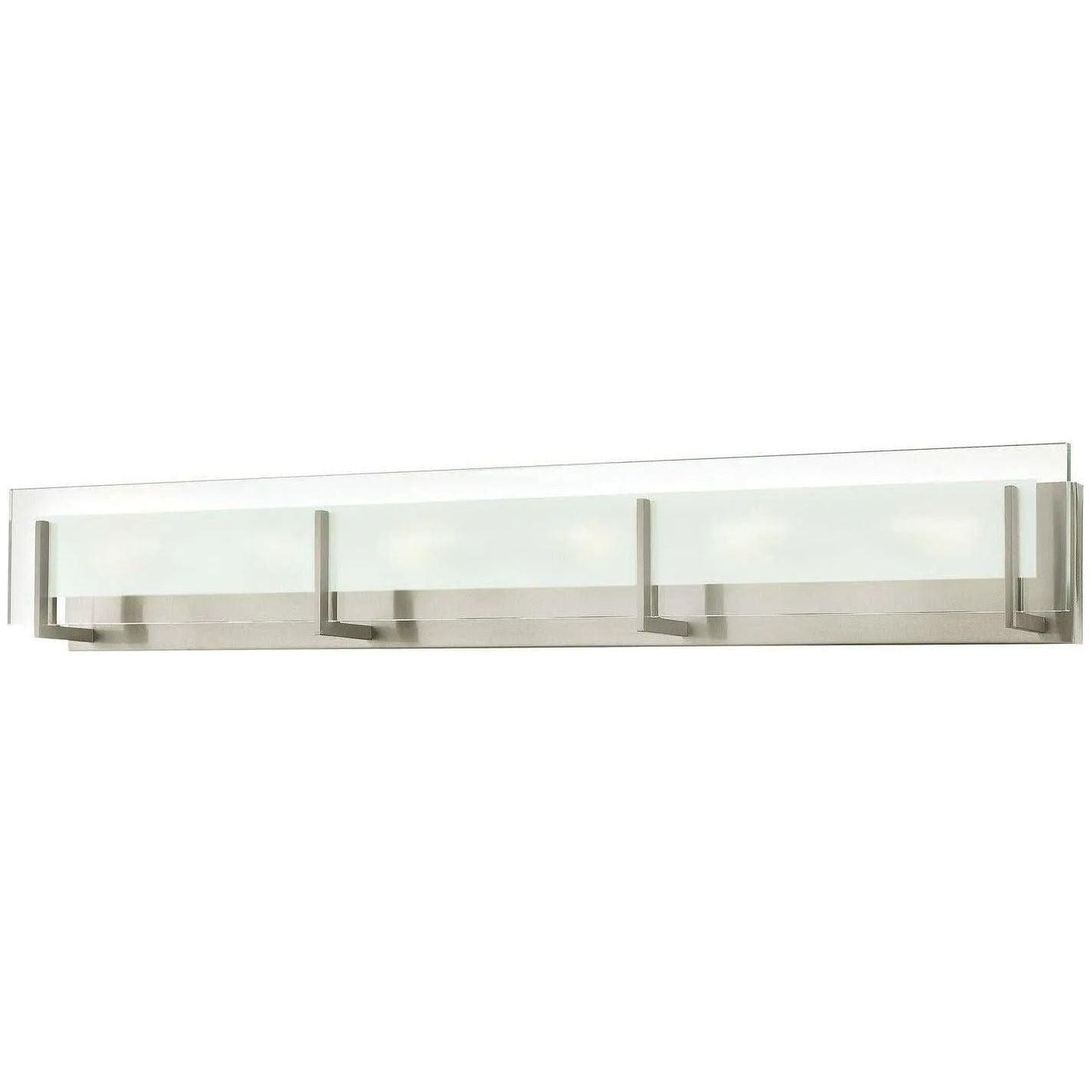 Hinkley Lighting - Latitude 37-Inch Six Light Bath - 5656BN - Canada Light Shop