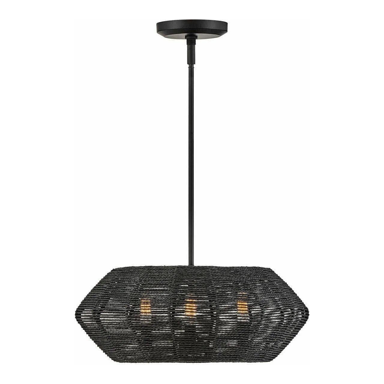 Hinkley Lighting - Luca Chandelier - 40383BLK - Canada Light Shop