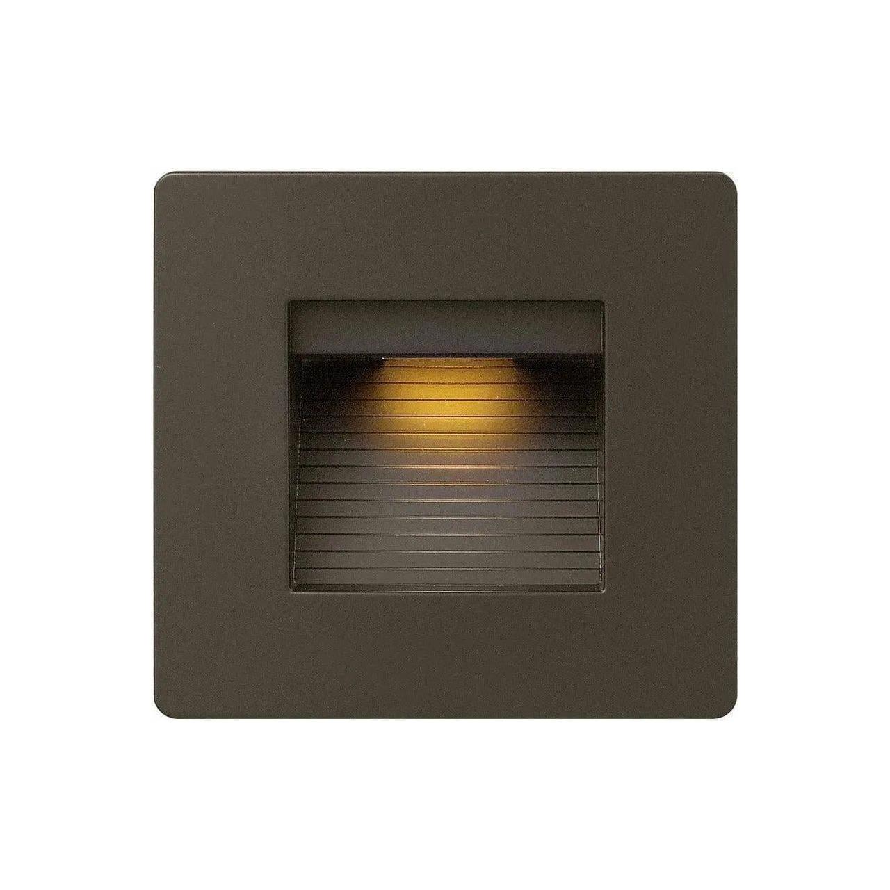 Hinkley Lighting - Luna 120V LED Square Step Light - 58506BZ3K - Canada Light Shop