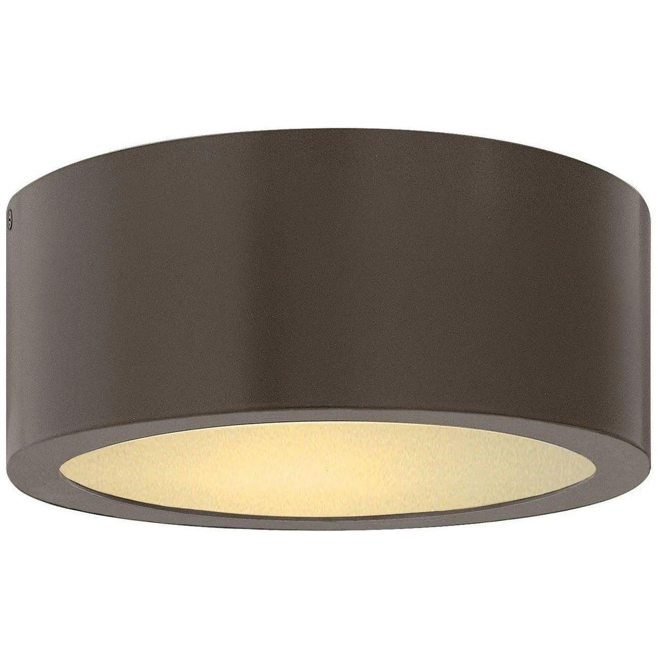 Hinkley Lighting - Luna 4-Inch Outdoor Wall Mount - 1665BZ - Canada Light Shop