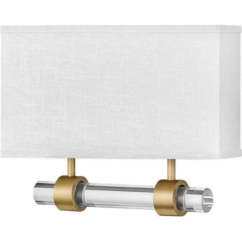 Hinkley Lighting - Luster 15-Inch LED Wall Sconce - 41604HB - Canada Light Shop
