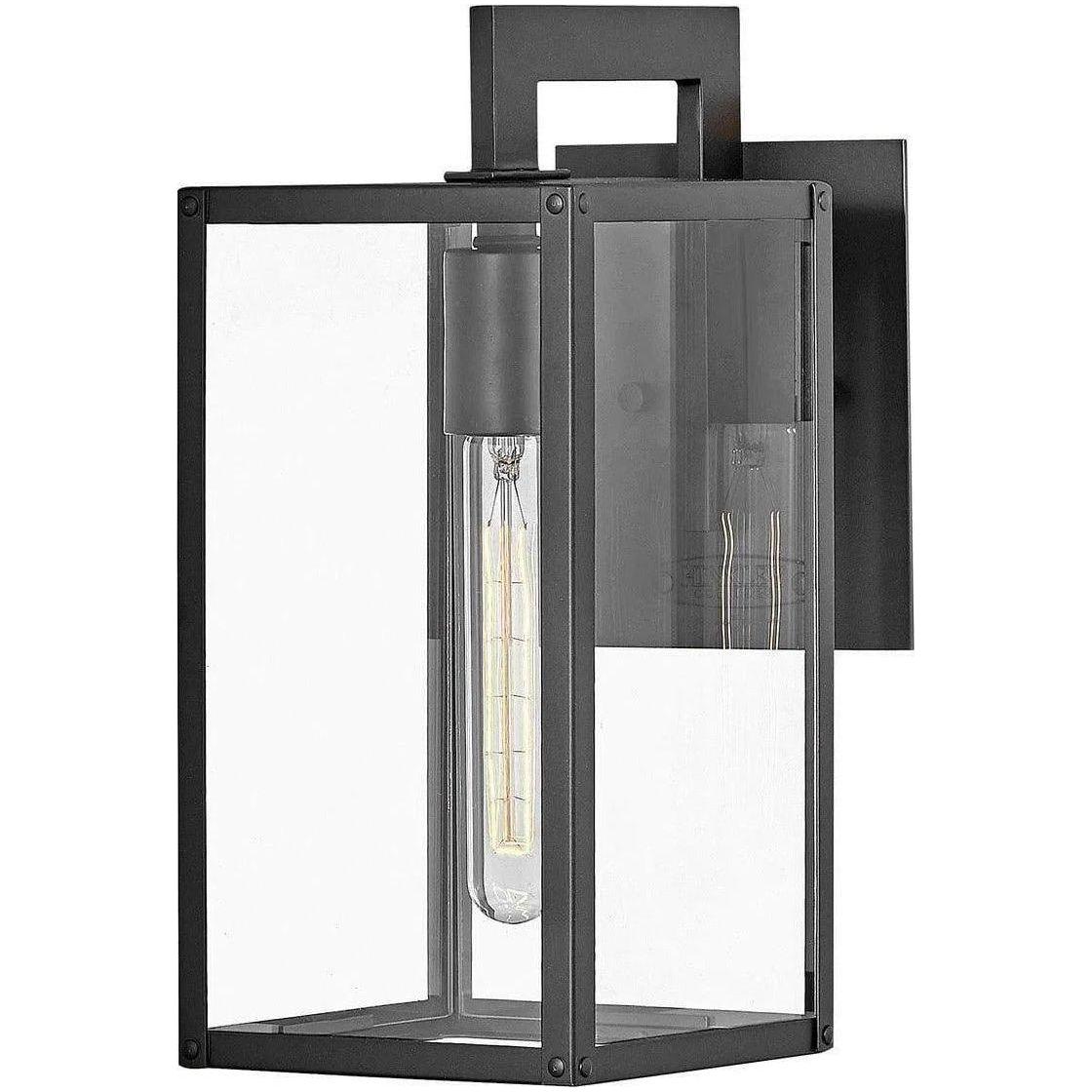Hinkley Lighting - Max 14-Inch Outdoor Wall Mount - 2590BK - Canada Light Shop
