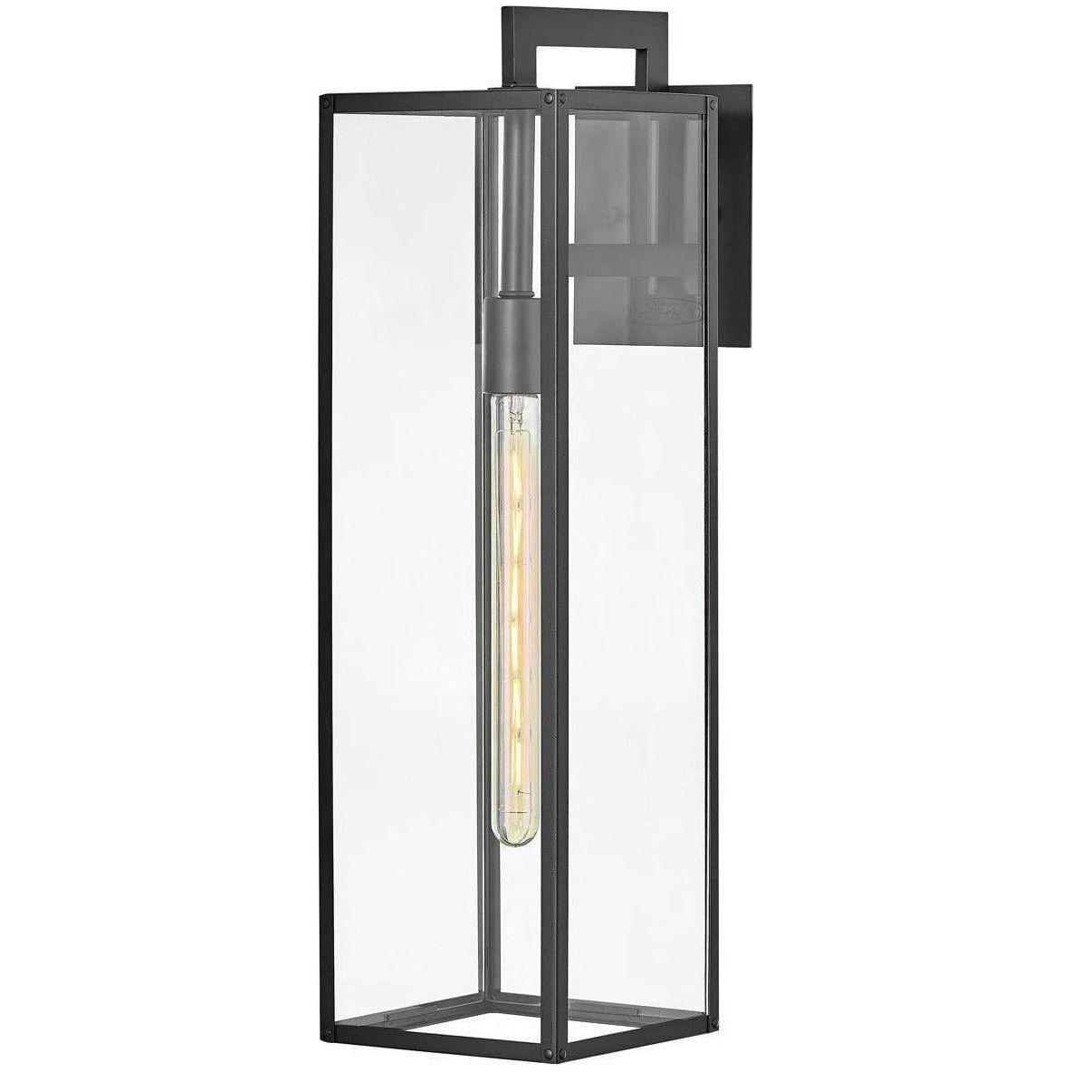Hinkley Lighting - Max 25-Inch Outdoor Wall Mount - 2595BK - Canada Light Shop