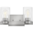 Hinkley Lighting - Miley 13-Inch Two Light Bath - 5052BN-CL - Canada Light Shop