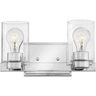 Hinkley Lighting - Miley 13-Inch Two Light Bath - 5052CM-CL - Canada Light Shop