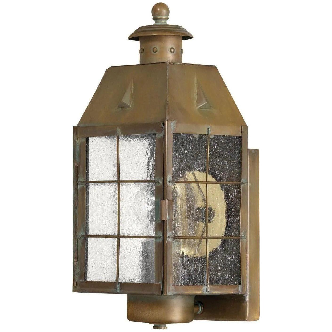 Hinkley Lighting - Nantucket 14-Inch Outdoor Wall Mount - 2370AS - Canada Light Shop