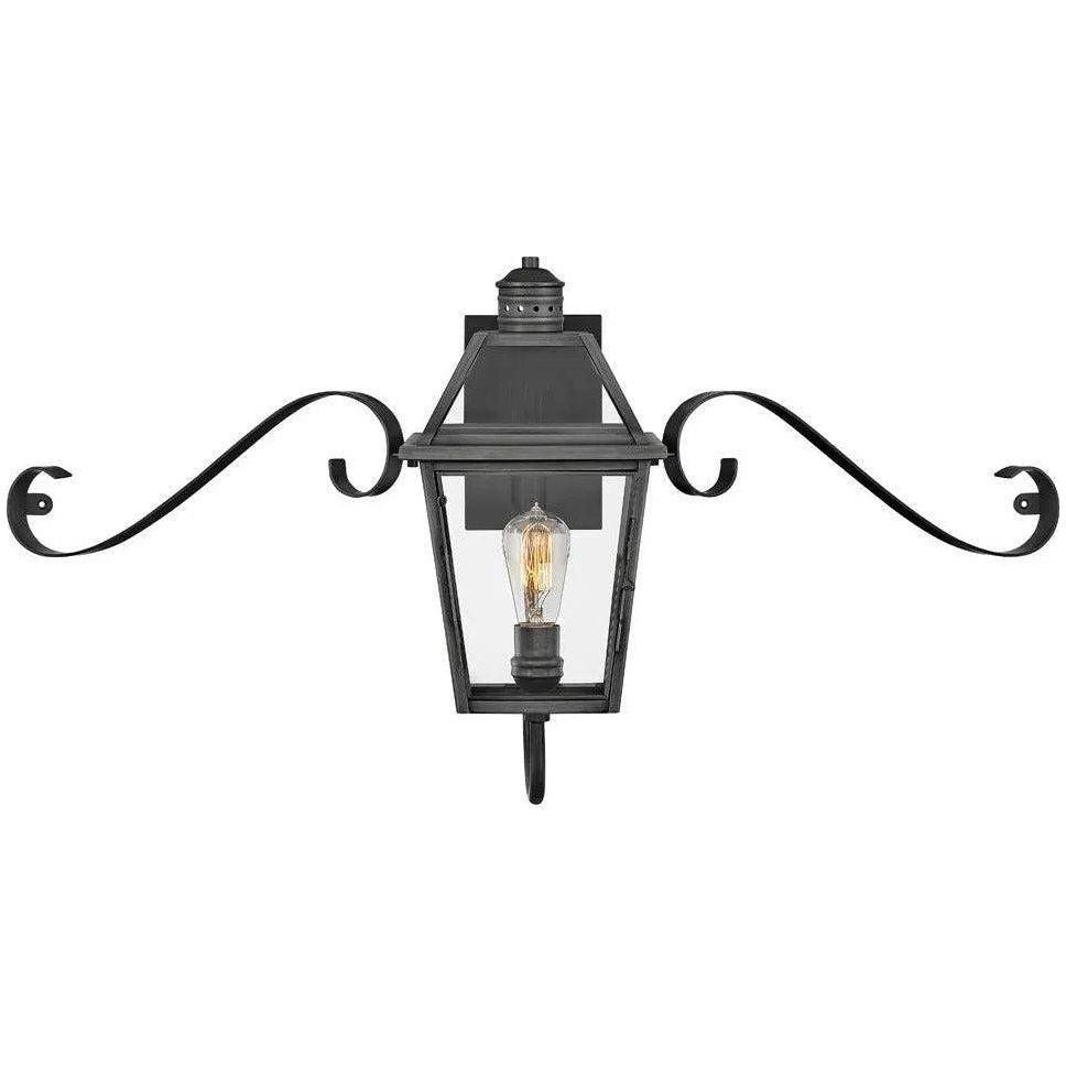 Hinkley Lighting - Nouvelle 19-Inch Outdoor Wall Mount - 2770BLB-SCR - Canada Light Shop
