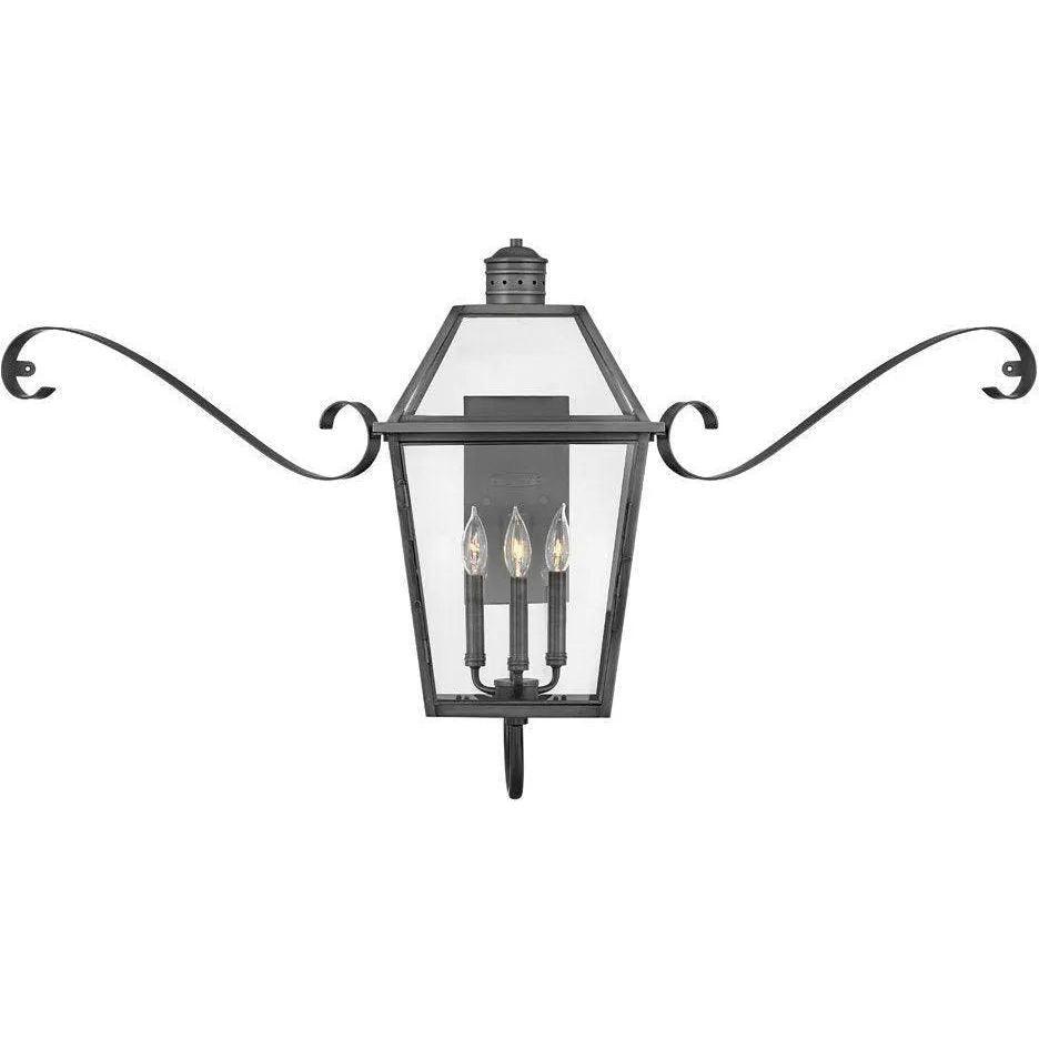 Hinkley Lighting - Nouvelle 27-Inch Outdoor Wall Mount - 2774BLB-SCR - Canada Light Shop