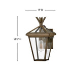 Hinkley Lighting - Palma Wall Mount - 26090BK - Canada Light Shop