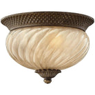 Hinkley Lighting - Plantation 12-Inch Outdoor Flush Mount - 2128PZ - Canada Light Shop