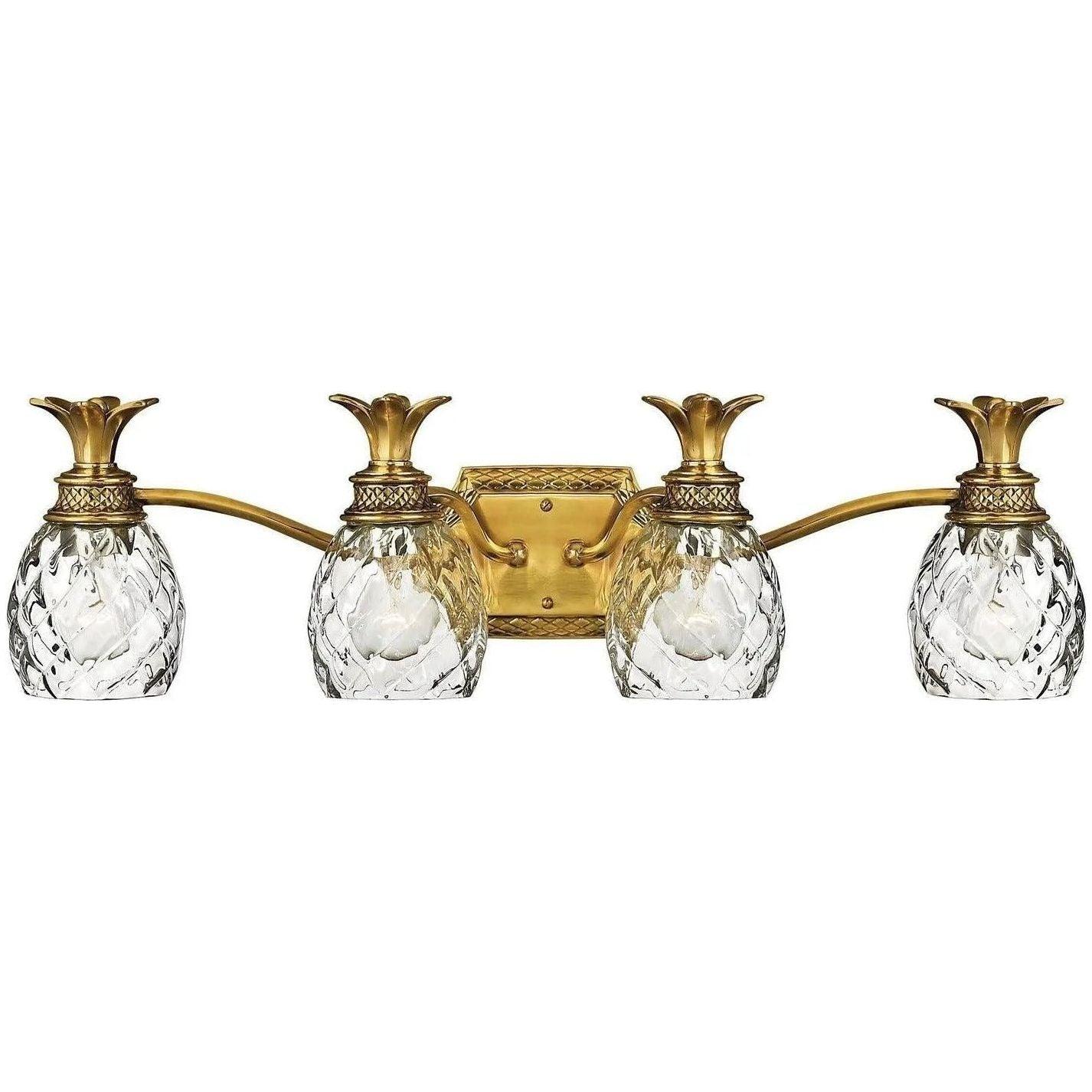 Hinkley Lighting - Plantation 29-Inch Four Light Bath - 5314BB - Canada Light Shop