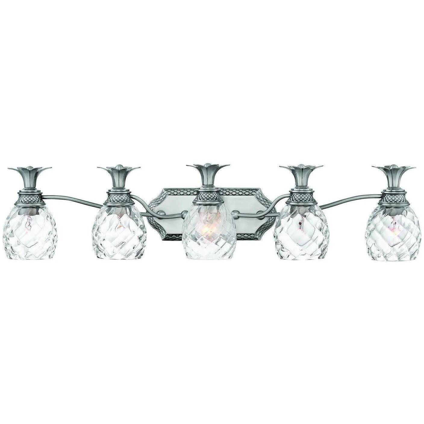 Hinkley Lighting - Plantation 37-Inch Five Light Bath - 5315PL - Canada Light Shop