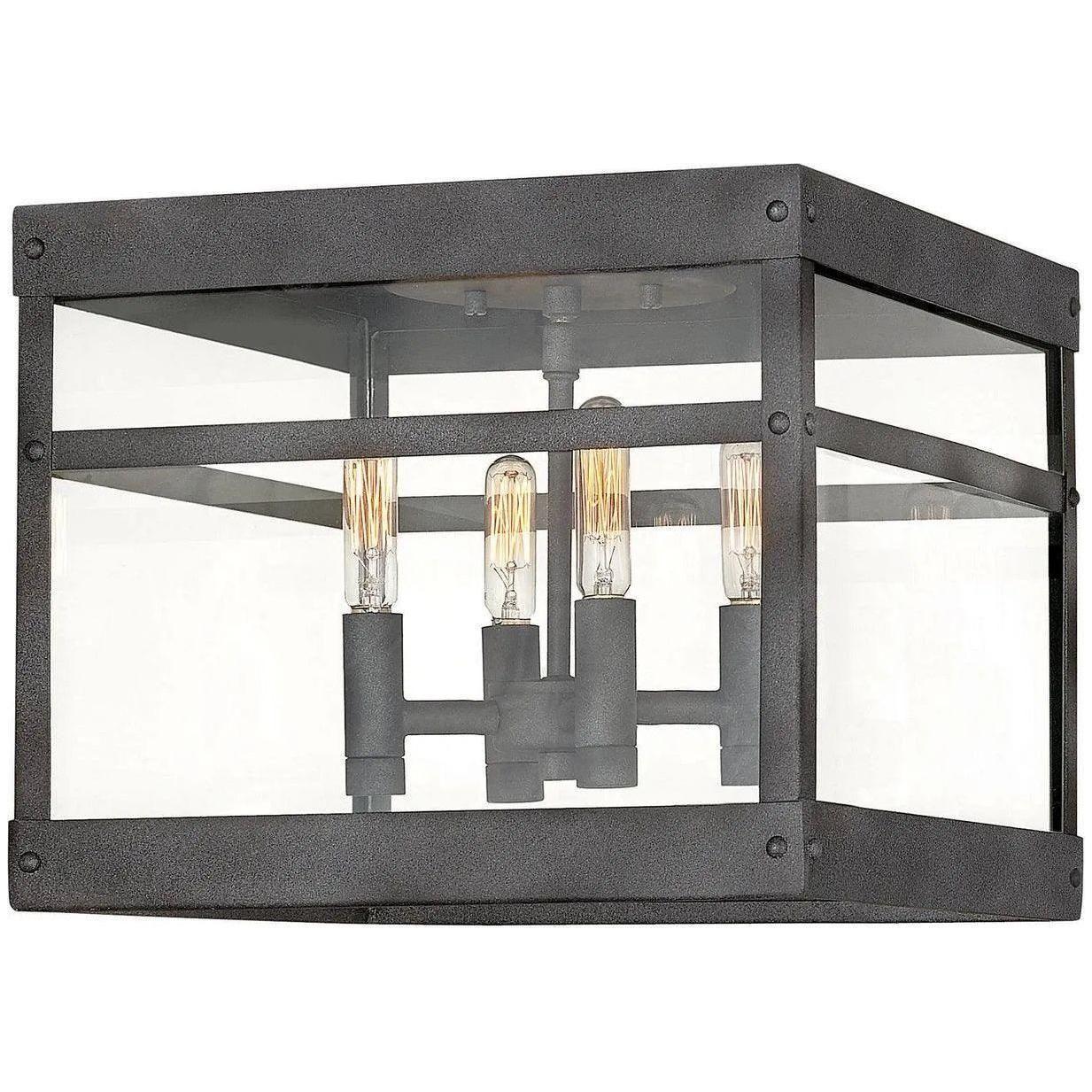Hinkley Lighting - Porter 12-Inch Outdoor Flush Mount - 2803DZ - Canada Light Shop