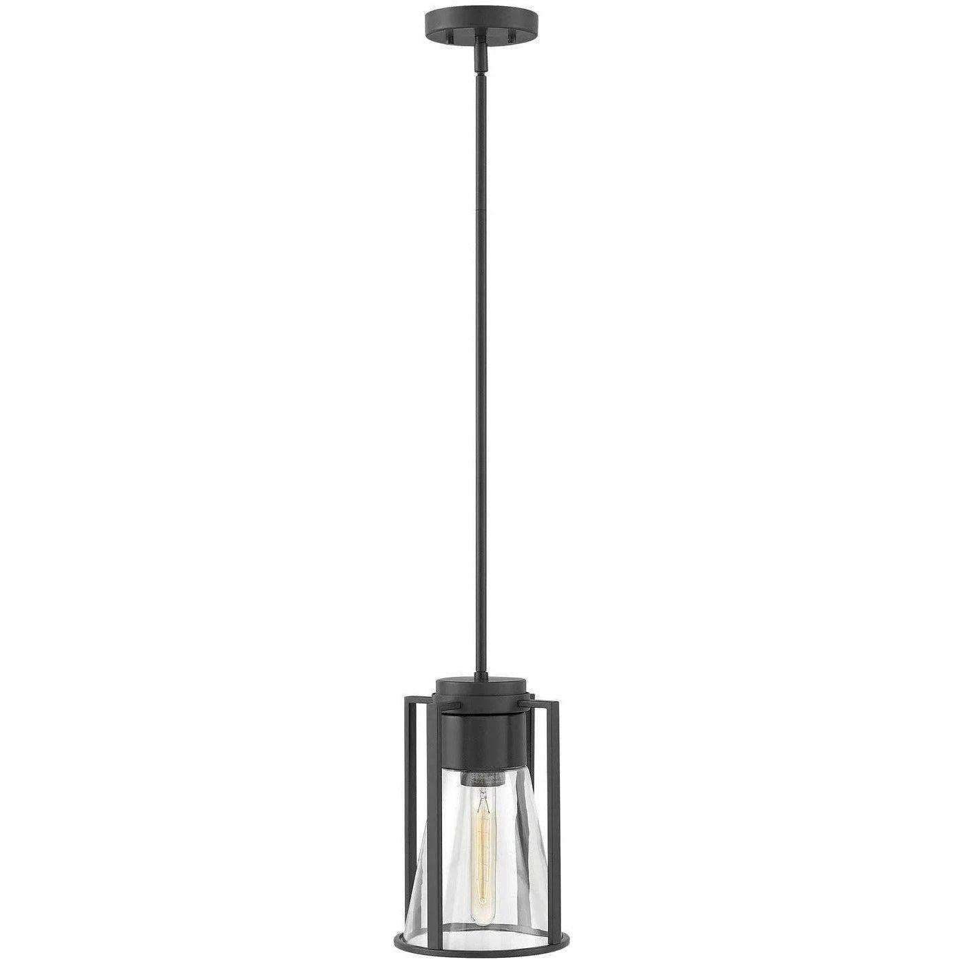 Hinkley Lighting - Refinery 7-Inch Pendant - 63307BK-CL - Canada Light Shop