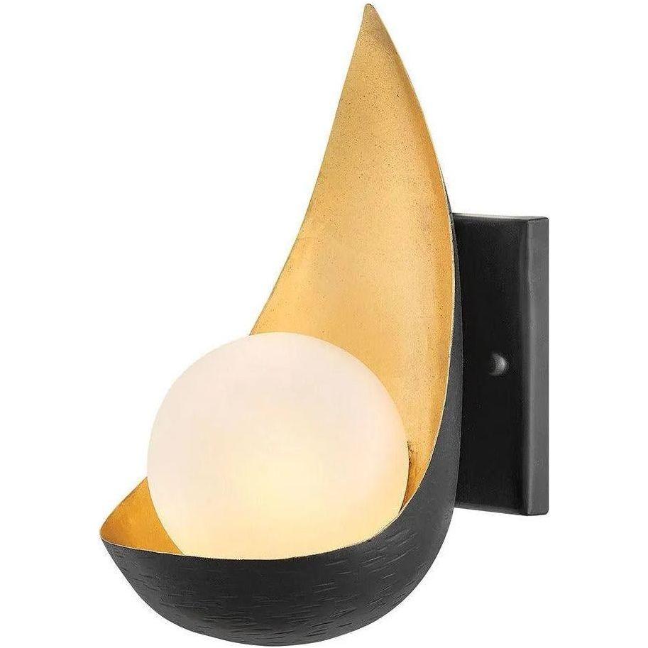 Hinkley Lighting - Ren 10-Inch Wall Sconce - 47900BLK - Canada Light Shop