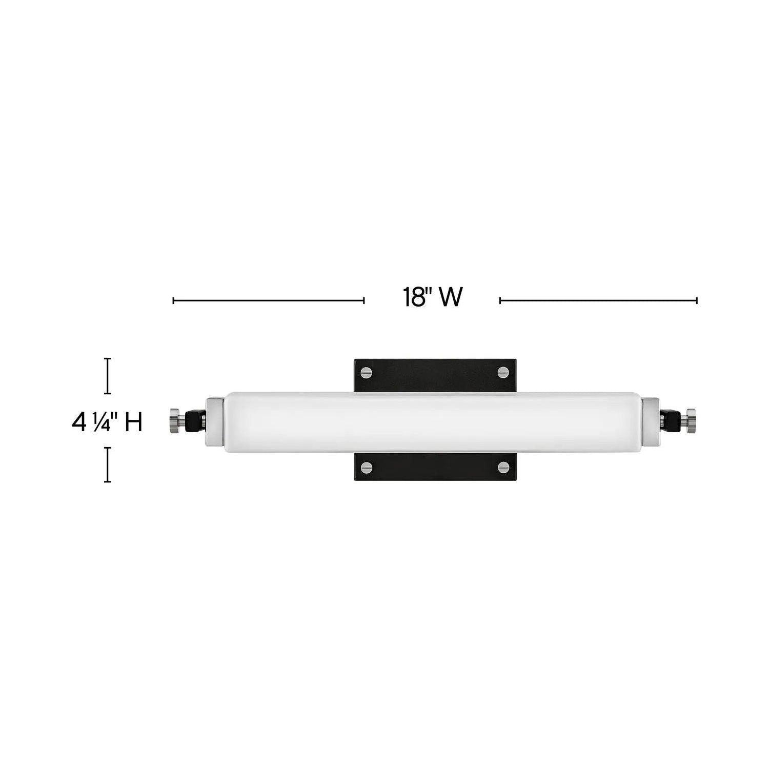 Hinkley Lighting - Rollins LED Wall Sconce - 51090BK-CM - Canada Light Shop