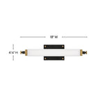 Hinkley Lighting - Rollins LED Wall Sconce - 51090BK-CM - Canada Light Shop
