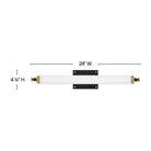 Hinkley Lighting - Rollins LED Wall Sconce - 51090BK-CM - Canada Light Shop
