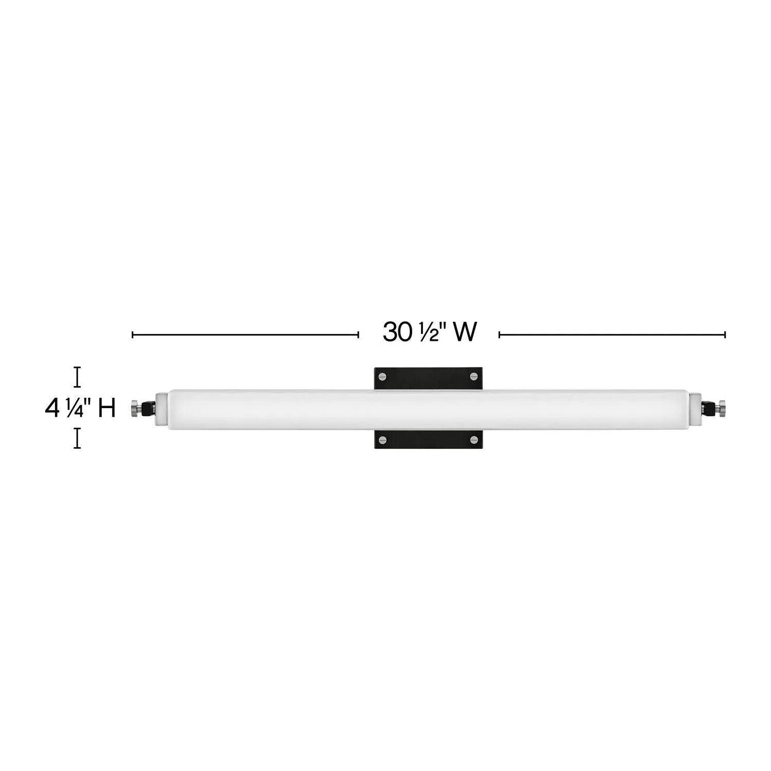 Hinkley Lighting - Rollins LED Wall Sconce - 51090BK-CM - Canada Light Shop
