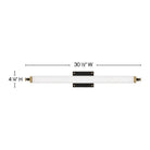 Hinkley Lighting - Rollins LED Wall Sconce - 51090BK-CM - Canada Light Shop
