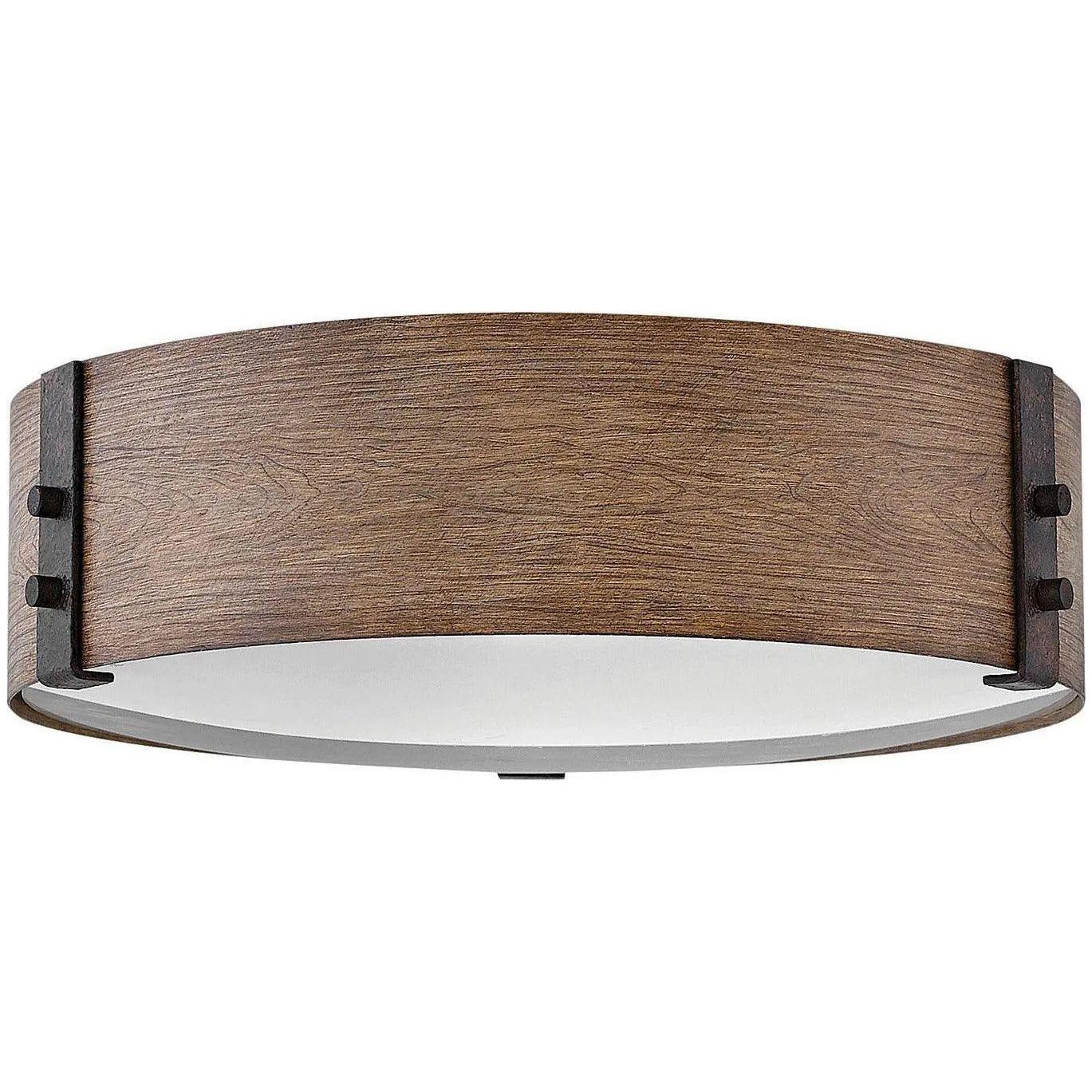Hinkley Lighting - Sawyer 15-Inch Outdoor Flush Mount - 29203SQ - Canada Light Shop