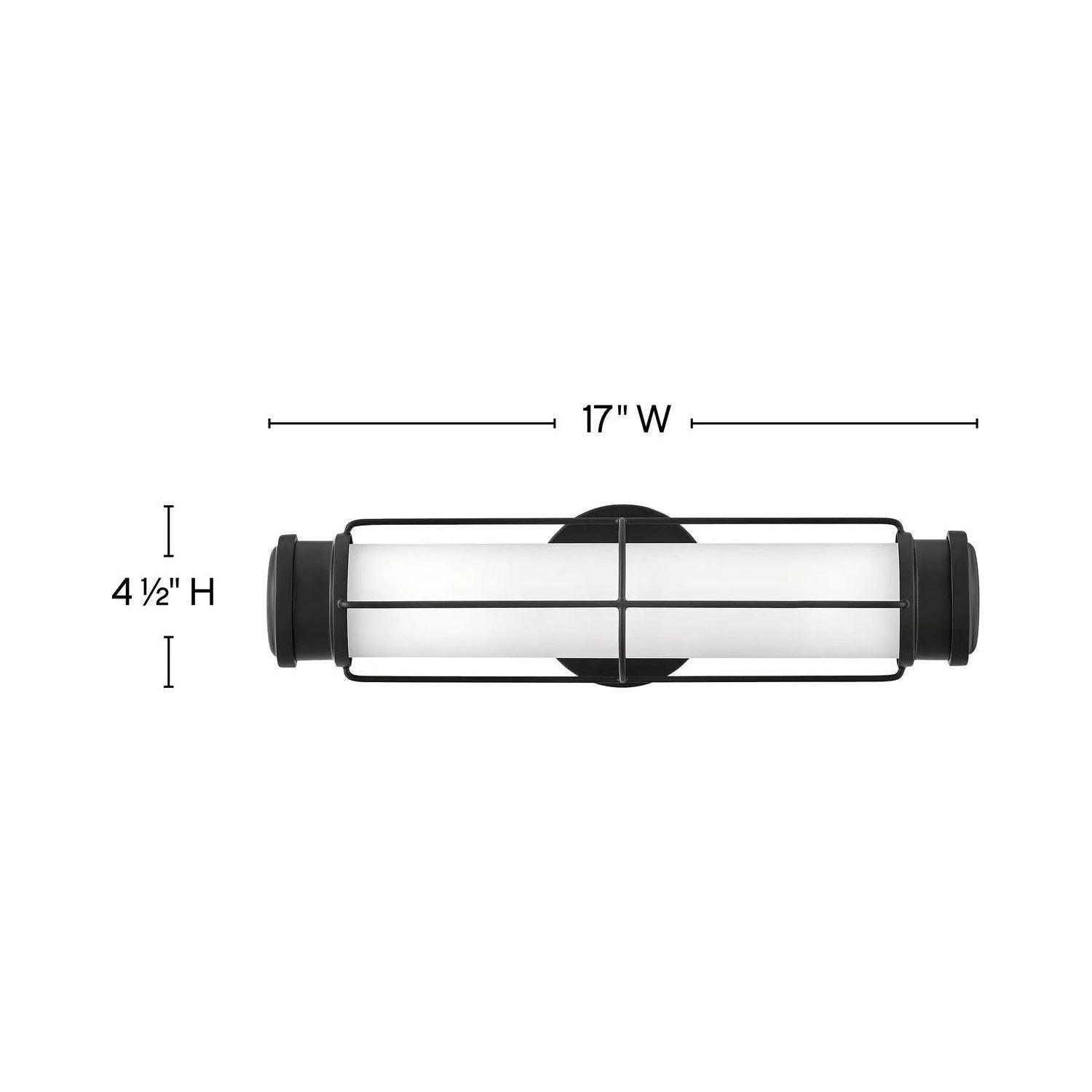 Hinkley Lighting - Saylor LED Wall Sconce - 54300BK - Canada Light Shop