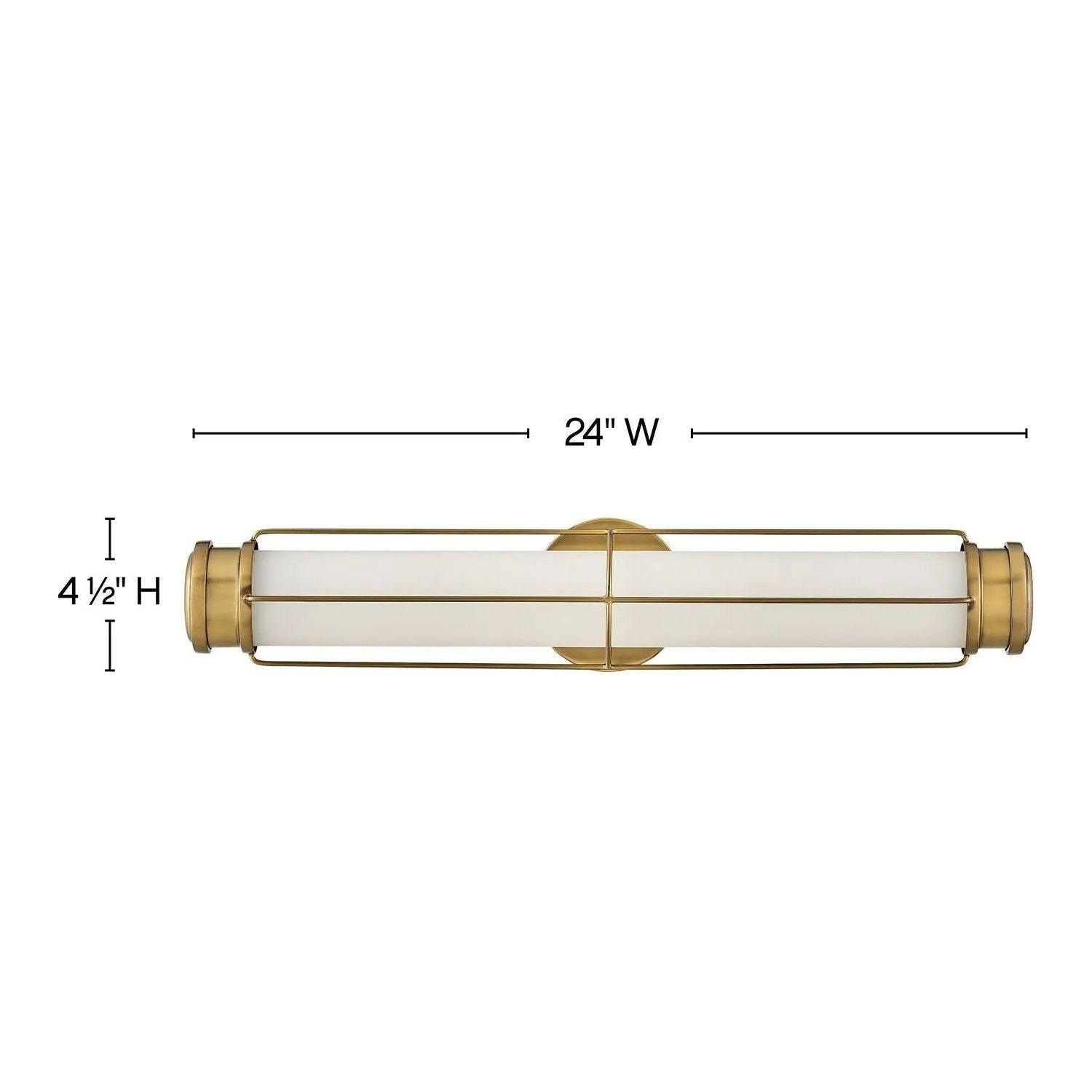Hinkley Lighting - Saylor LED Wall Sconce - 54300BK - Canada Light Shop