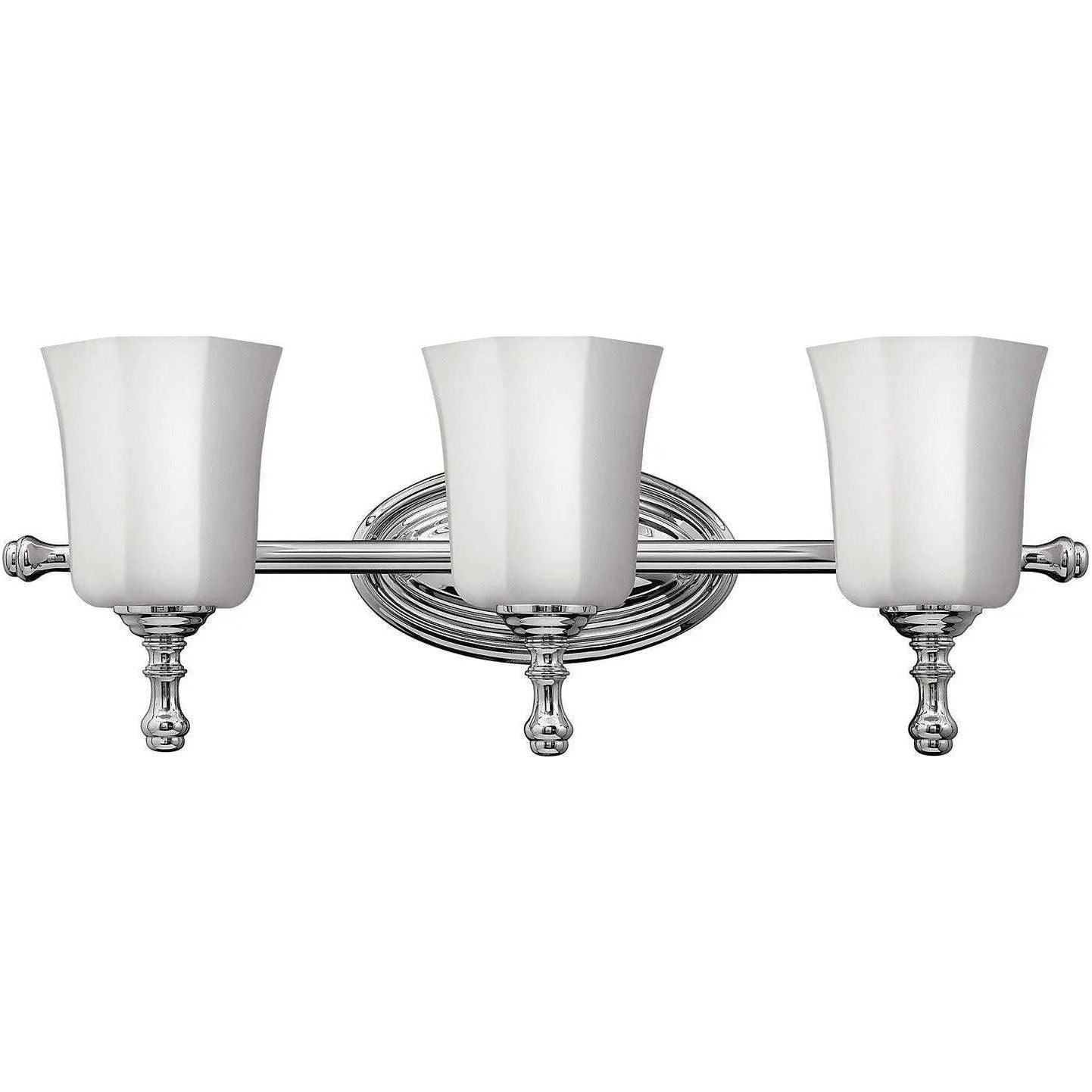 Hinkley Lighting - Shelly 24-Inch Three Light Bath - 5013CM - Canada Light Shop