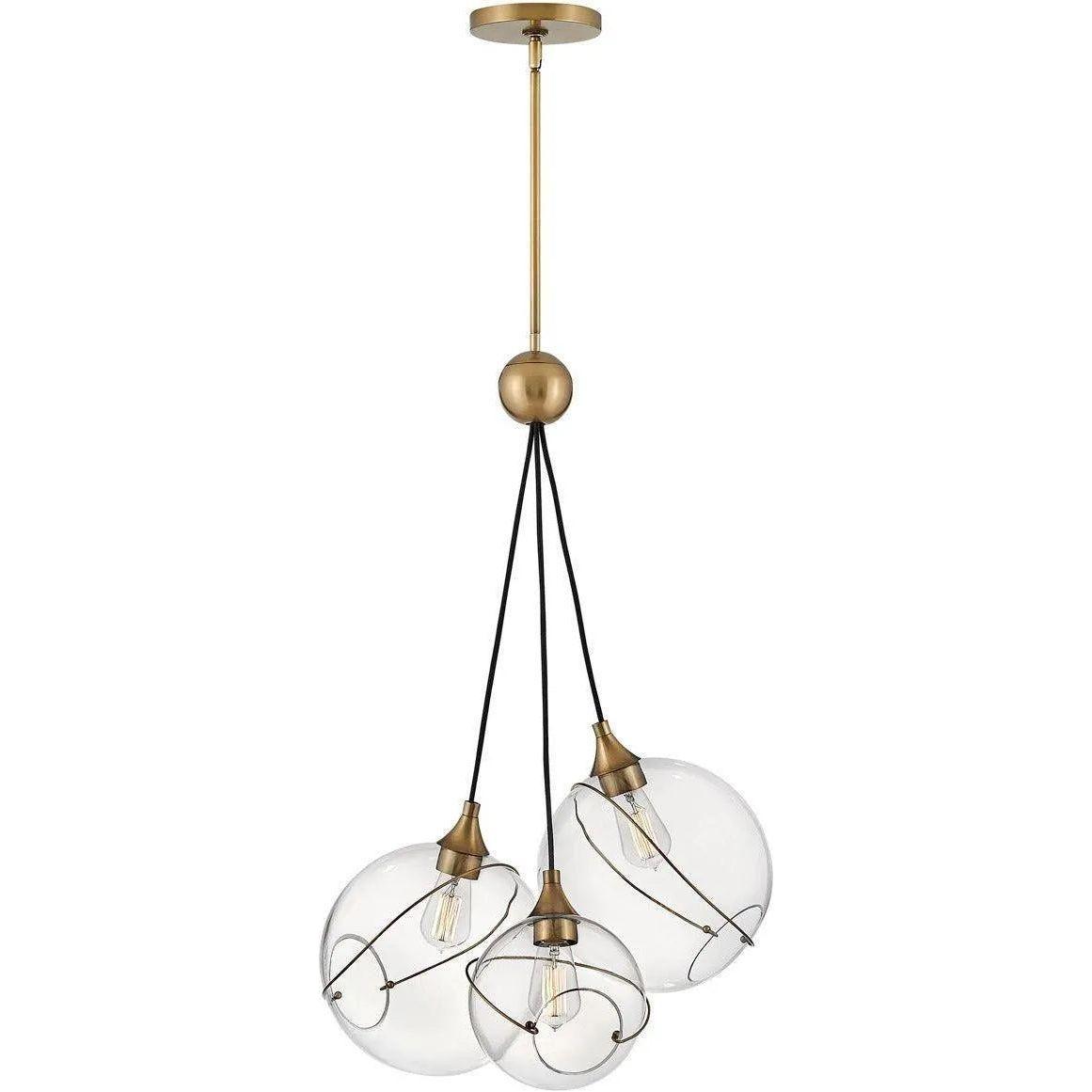 Hinkley Lighting - Skye 18-Inch Chandelier - 30304HBR - Canada Light Shop