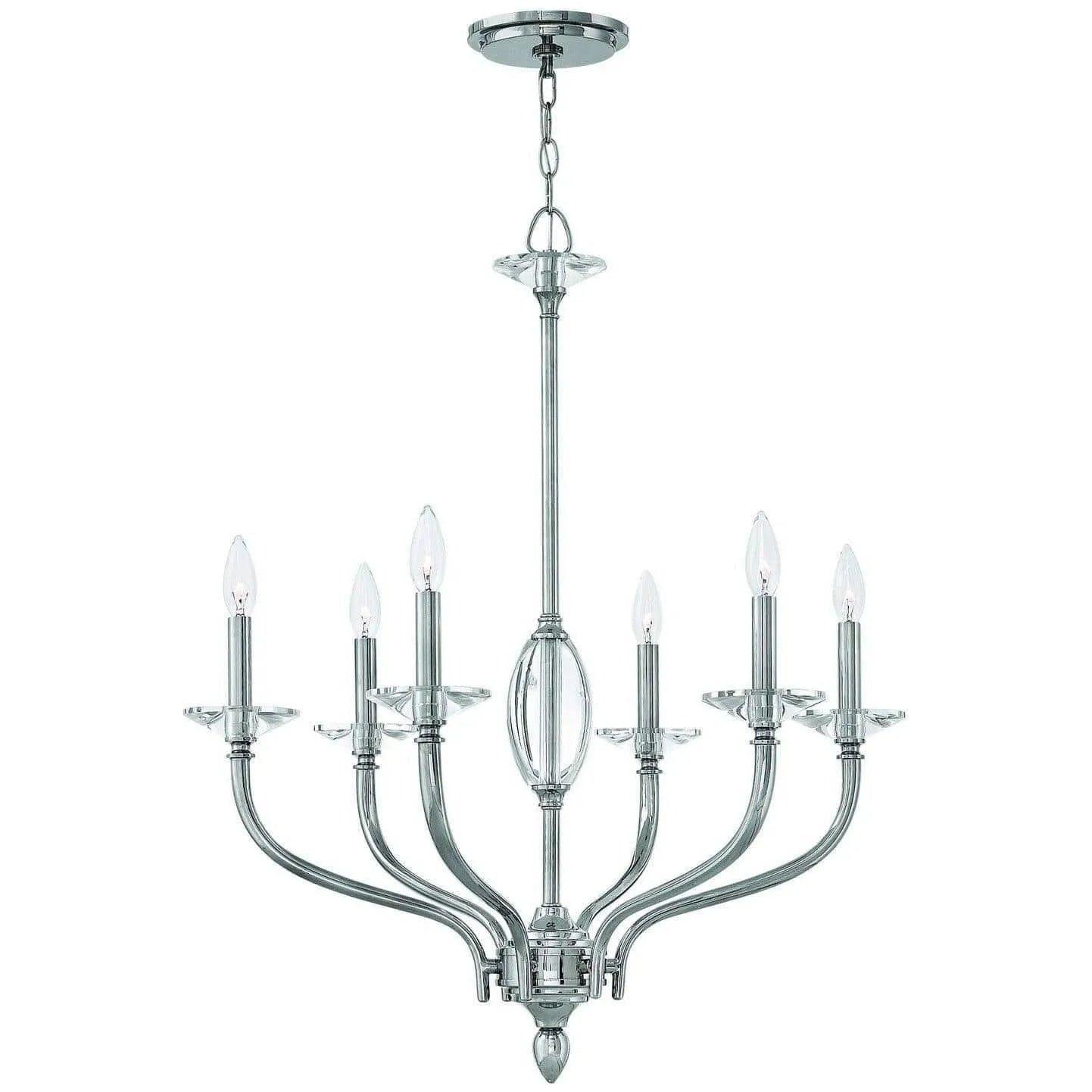Hinkley Lighting - Surrey 28-Inch Chandelier - 4006PN - Canada Light Shop
