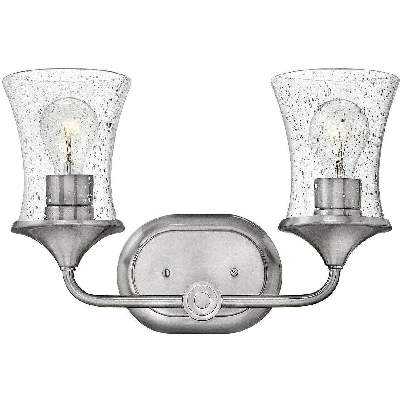 Hinkley Lighting - Thistledown 16-Inch Two Light Bath - 51802BN-CL - Canada Light Shop