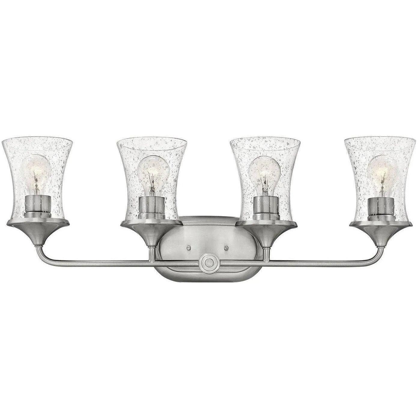 Hinkley Lighting - Thistledown 30-Inch Four Light Bath - 51804BN-CL - Canada Light Shop
